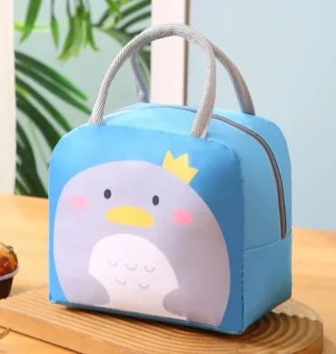 Kids Insulated Lunch Bag Penguin King Blue - Sunshine