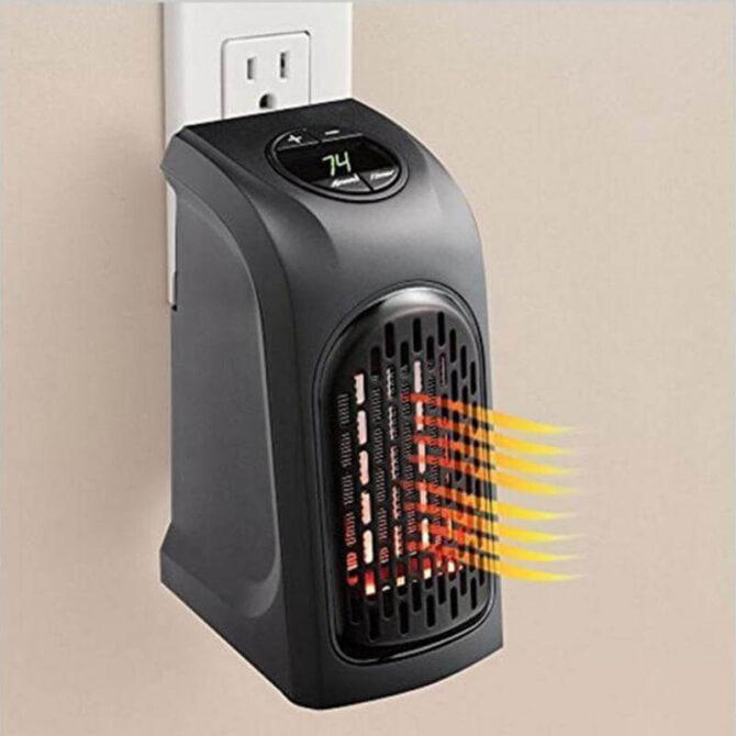 Electric Handy Heater Plug-In Wall