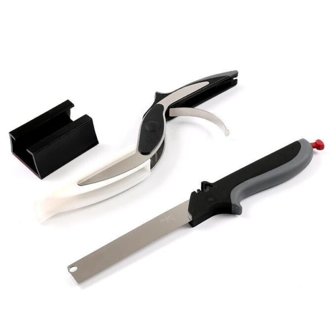 New Clever Cutter 2 in 1 Smart Knife & Cutting Board