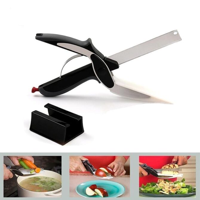 New Clever Cutter 2 in 1 Smart Knife & Cutting Board