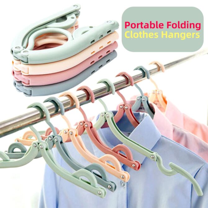 Portable Folding Travel Hangers